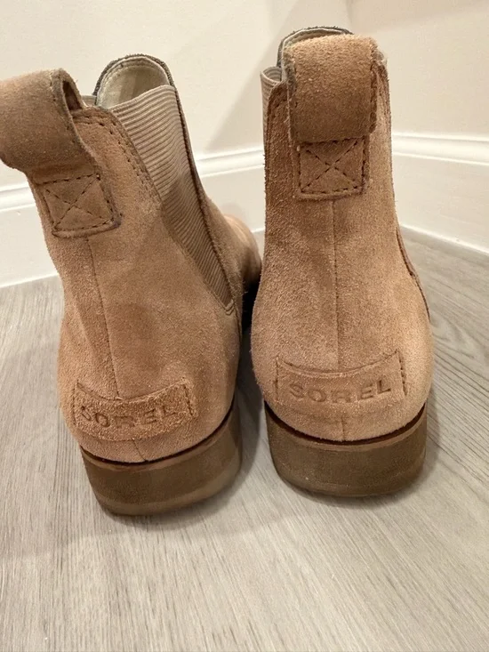 Sorel Harlow Chelsea Boots Tan Suede
Waterproof Ankle Boot Women’s Size 8.5 - Picture 7 of 11